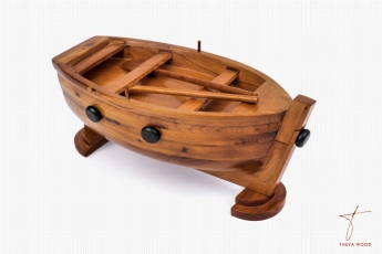 Thuya Wood Maquette bateau en thuya 