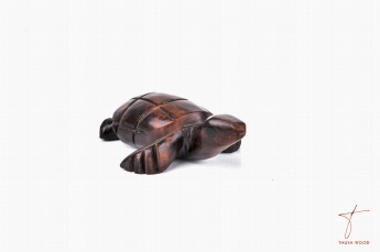 Thuya Wood Sculpture tortue bois en thuya 