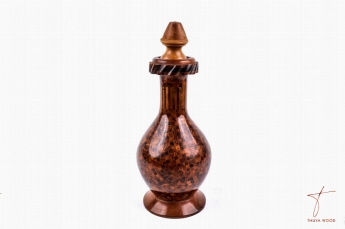 Thuya Wood Thuya Burl Marquetry Vase