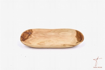 Thuya Wood Walnut Wood Bowl with Natural Patterns