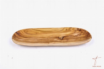 Thuya Wood saladier artisanal en bois de noyer 