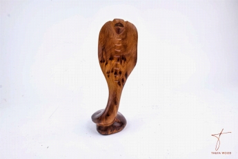 Statue de Cobra en bois de thuya  