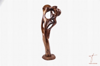 Thuya Wood Decorative Abstract Sculpture