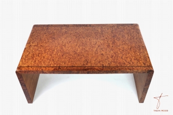 Thuya Wood Table Monolithe en thuya 