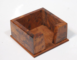 Thuya Wood Note pad