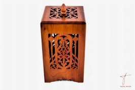 Enchanting Thuya Root Moucharabieh Night Light
