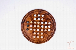 Thuya Burl Solitaire Game