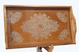 Thuya Wood Royal Moroccan Tray