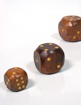 Thuya Wood Set of Dices